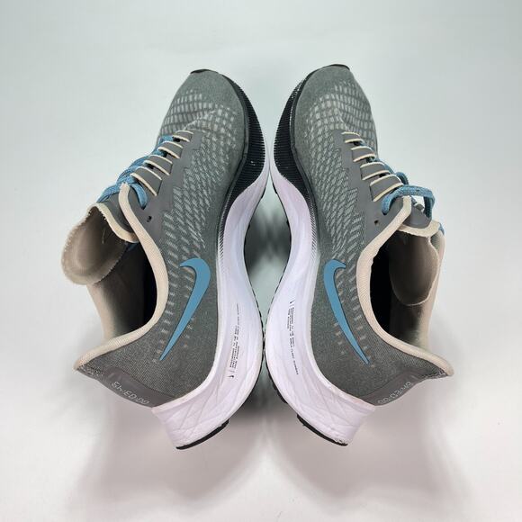 Nike Air Zoom Pegasus 37 Gray Running Shoes Sneaker CT6720-991 Women's Size 10 - Picture 7 of 10